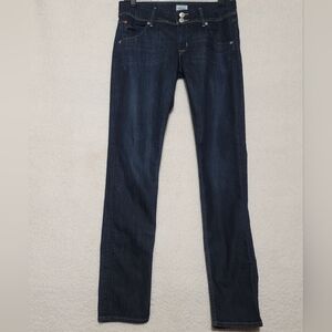 Hudson Jeans Dark Blue Straight Leg Women's Jeans. Size 28
